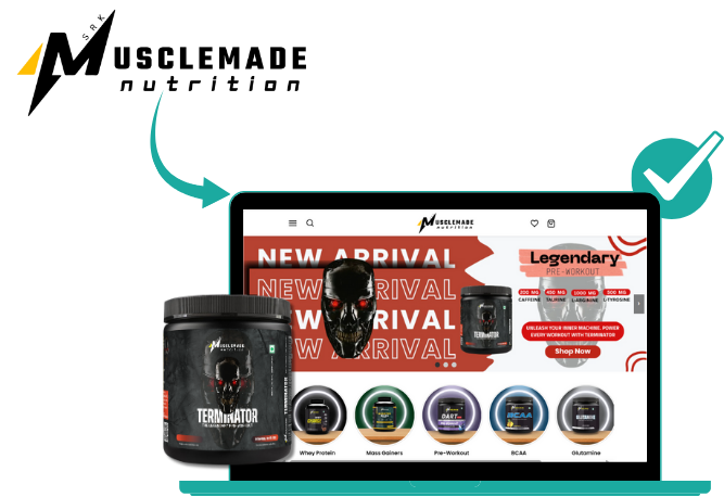 Muscle made Nutrition case study Vagawebs